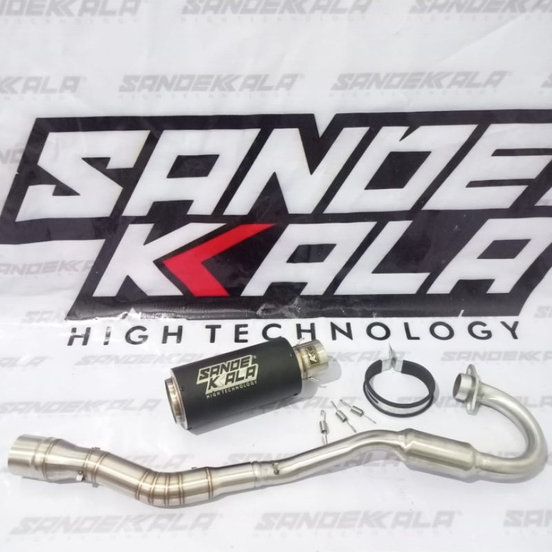 KNALPOT RACING SANDEKALA KLX 150 CRF 150 WR 155 D-TRACKER silincer slincer SANDEKALA