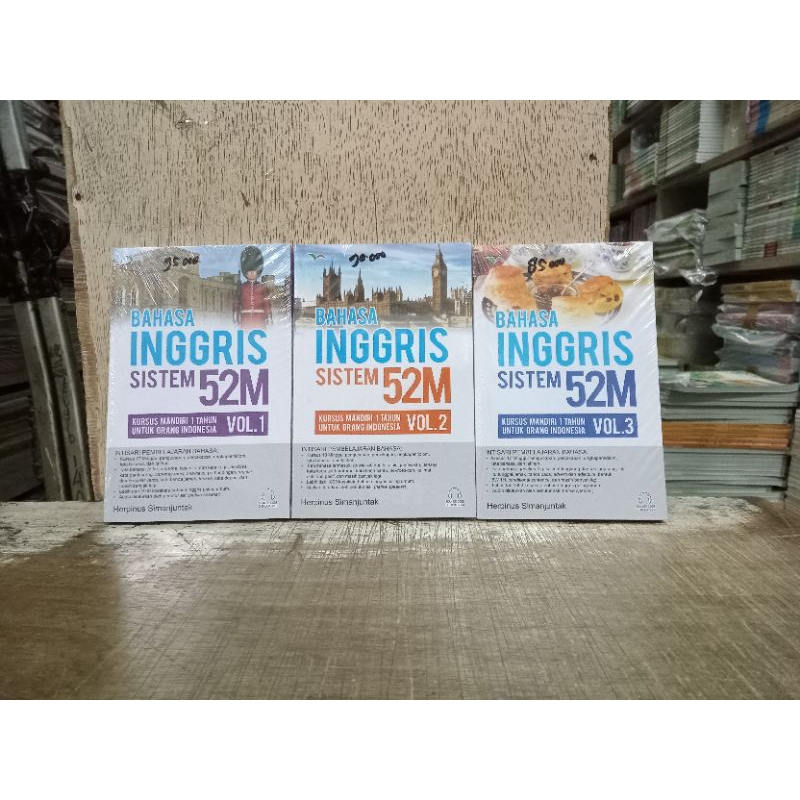 Bahasa Inggris Sistem 52M Jilid 1 - 3