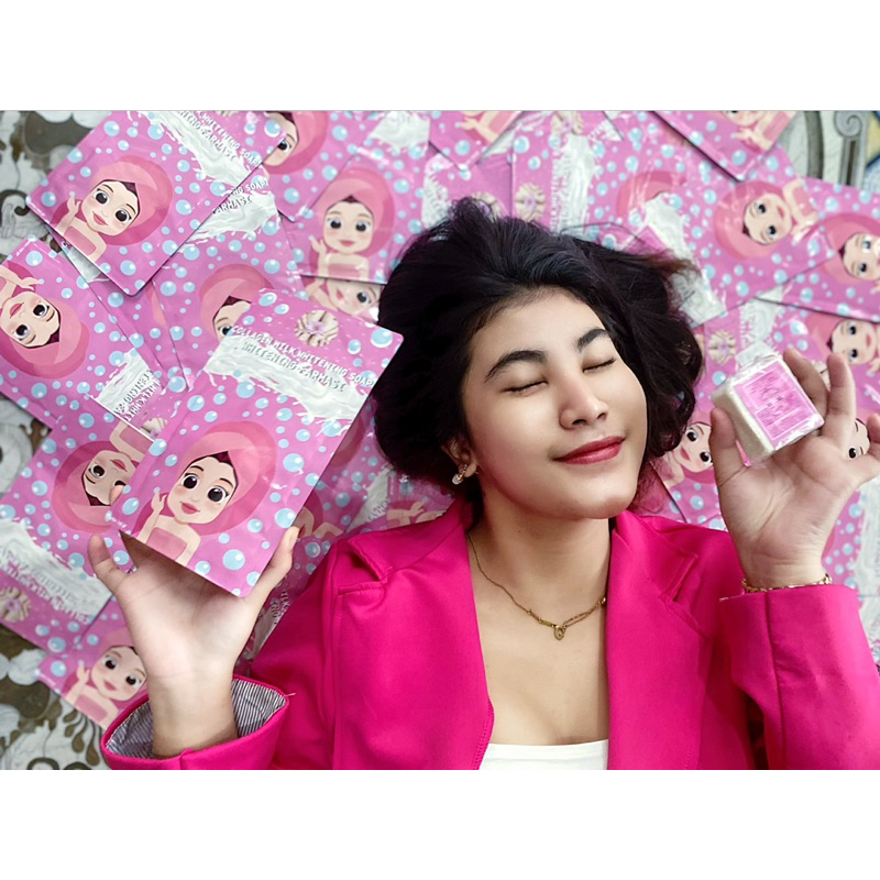 sabun susu collagen whitening farmasi