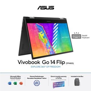 LAPTOP ASUS VIVOBOOK FLIP 14 TP1400KA VIPS651 TOUCH N6000 8GB 512SSD Win11 FREE PEN STYLUS