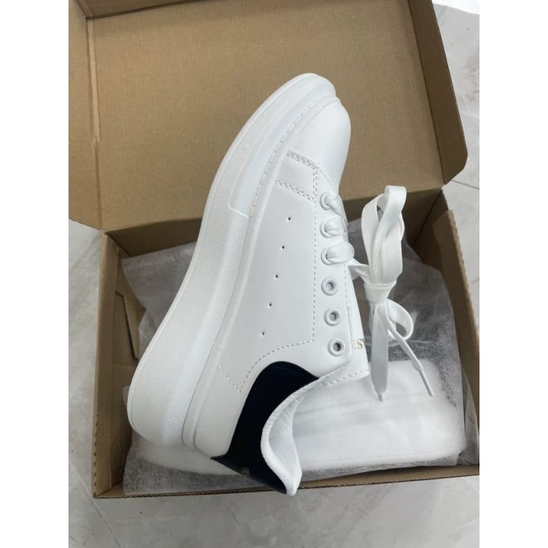 Sepatu Wanita Sneakers Putih Import kets Sekolah Kerja Sport High Casual Terbaru