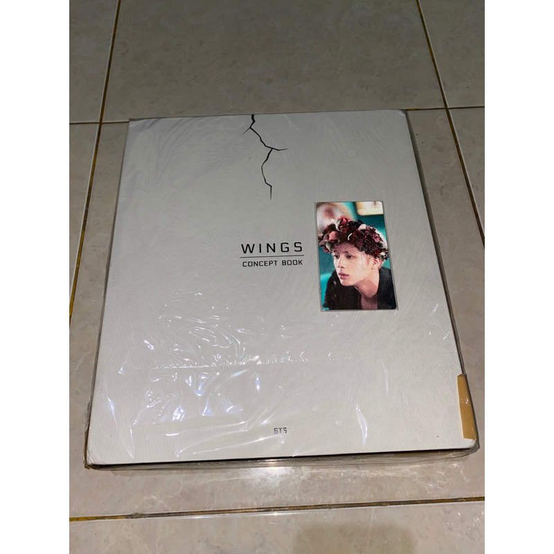 BTS WINGS CONCEPT BOOK FULLSET LENTI JIN