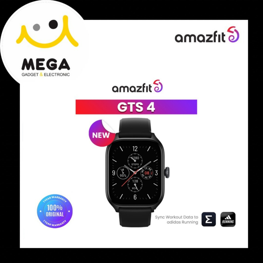 Amazfit GTS 4 Smartwatch Garansi Resmi Amazfit Indonesia