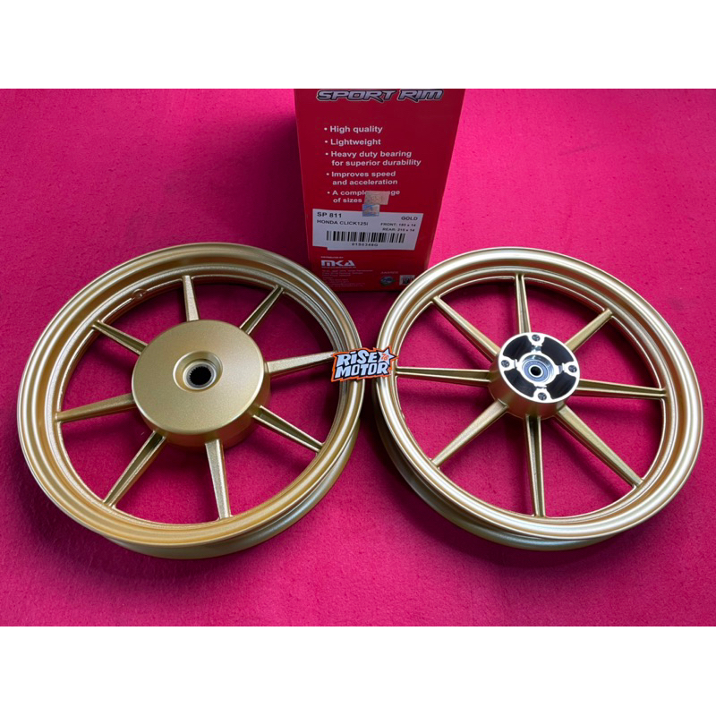 Velg RCB Racing Boy Vario 125 Vario 150 SP811 14 × 185 × 215 Gold