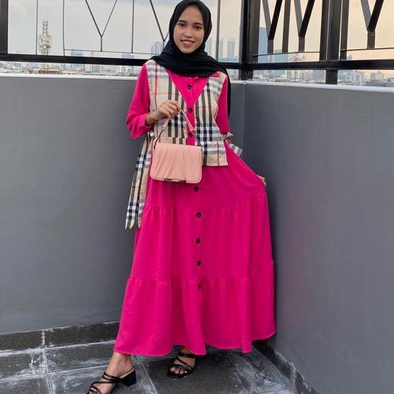 GAMIS TANIA/GAMIS WANITA HIJAB/HIJAB MUSLIM/LONG TUNIK