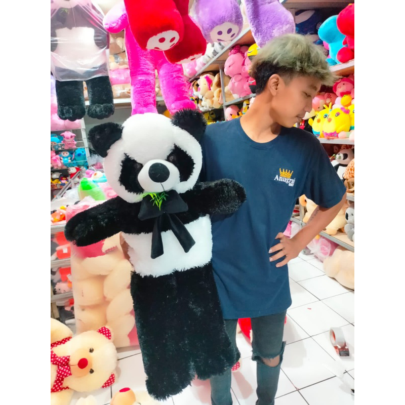 Boneka Panda Rumput Extra Large Label SNI