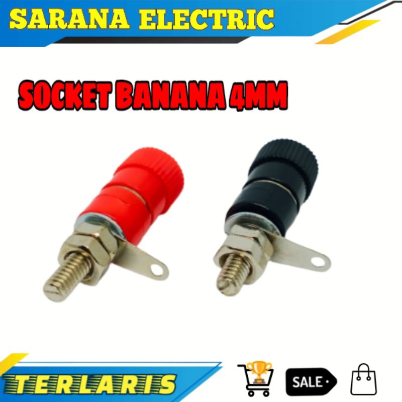 1set BANANA PLUG 4MM BINDING POST BANANA PLUG JACK 4 MM TERMINAL PCB