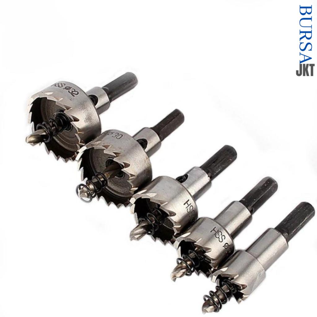 HOLE SAW MATA BOR BESI BAJA TITANIUM KUGEL HSS 20.5 MM