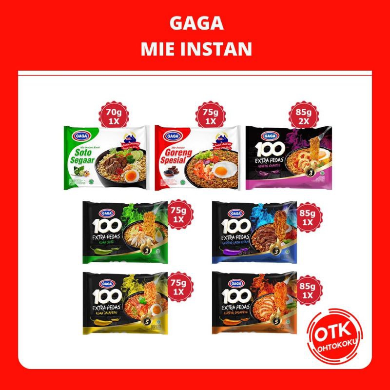

MIE GAGA 100 MIE CEPEK - ALL VARIAN