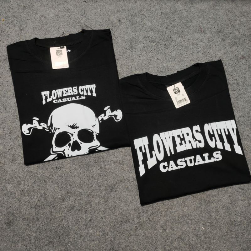 Kaos flowers city casual / kaos bobotoh l kaos school / kaos persib