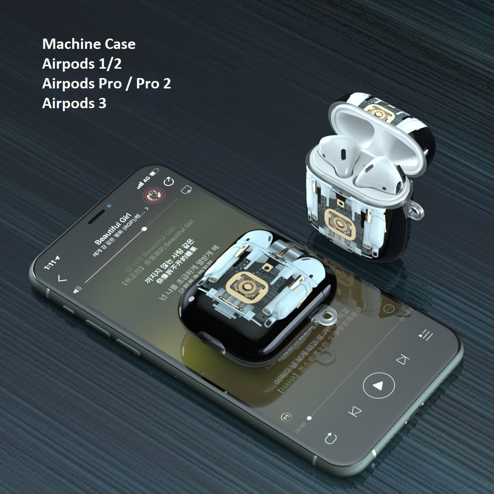 Machine TPU Case Airpods 1 2 Case Airpods Pro Airpods 3 Airpods Pro 2 2022