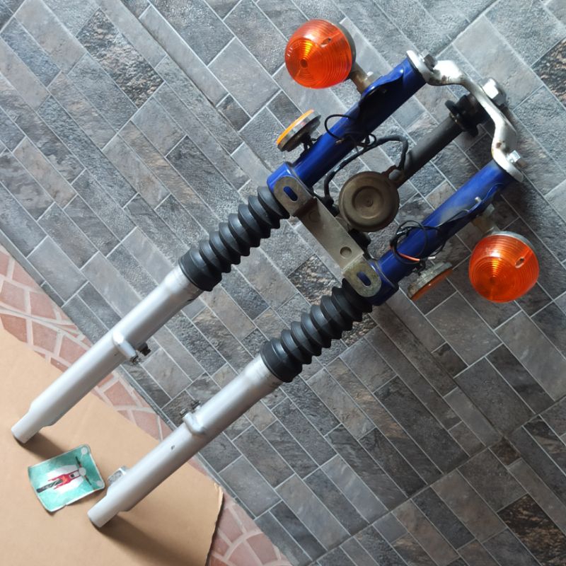 shockbreaker depan set nasha jialing kancil fukuda garuda happy dayang ori original second copotan