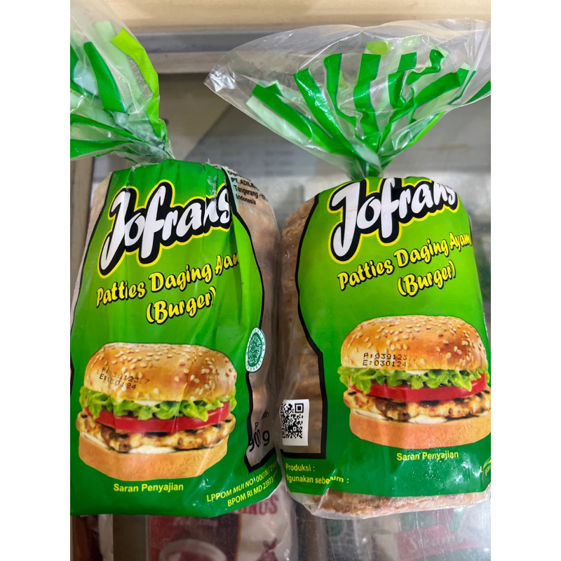 

JOFRAN PATTIES DAGING AYAM 900 gr