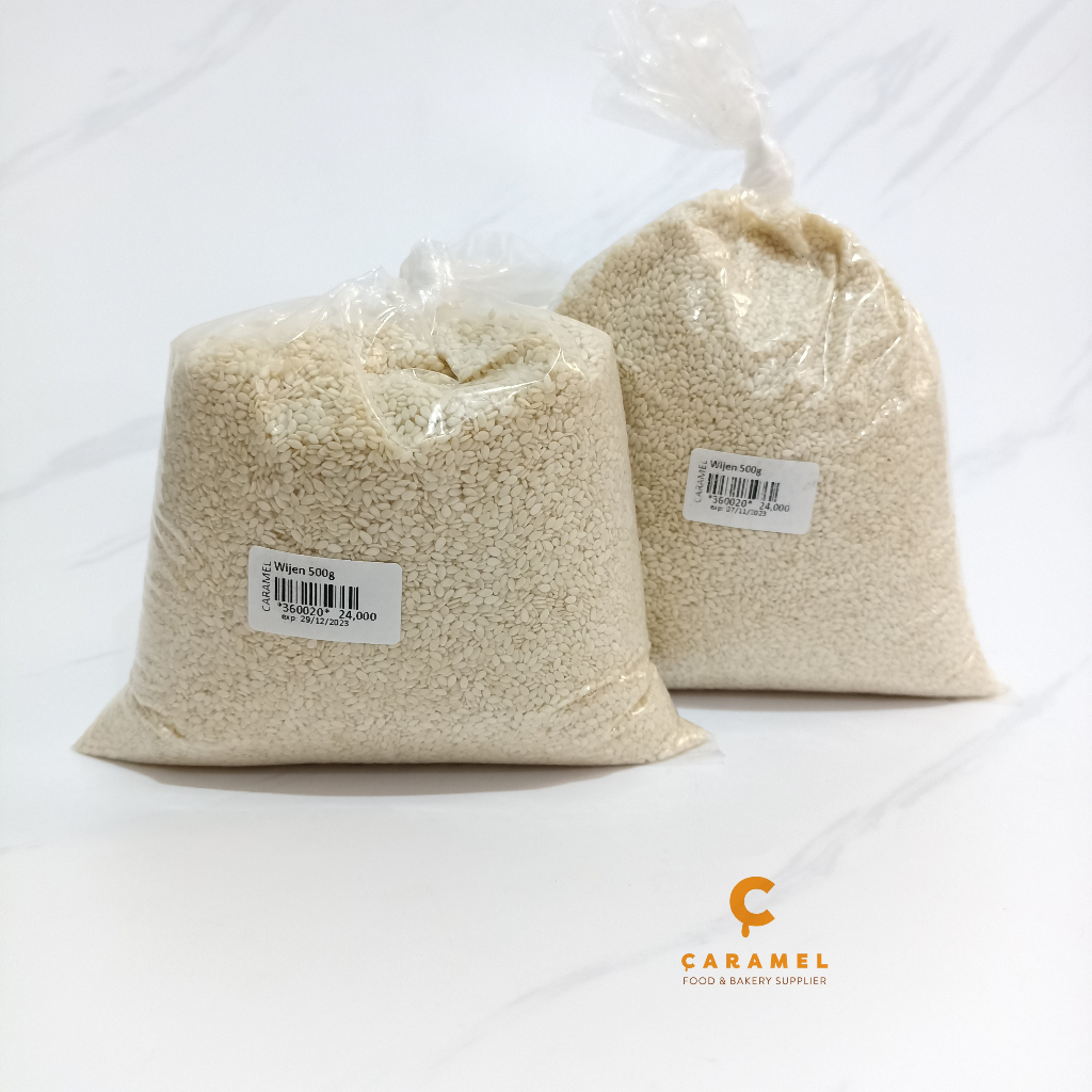 

Biji Wijen Putih 500gr Premium Sesame Seeds Healthy Food - wijen - wijen mentah