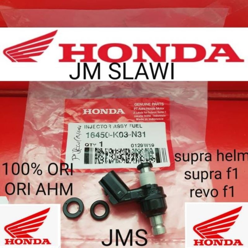 16450 K03 N31 injector revo fi Supra helm in supra fi asli honda