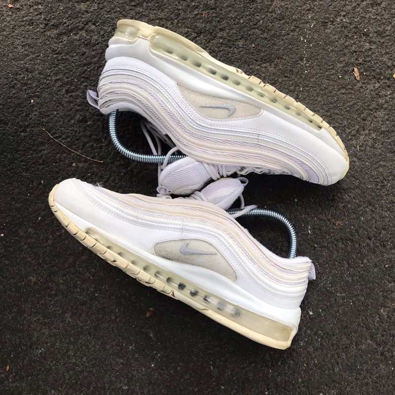 NIKE AIRMAX97 TRIPLE WHITE SECOND