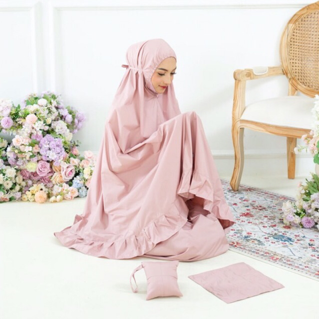 Mukena Traveling Zlalite Vintage