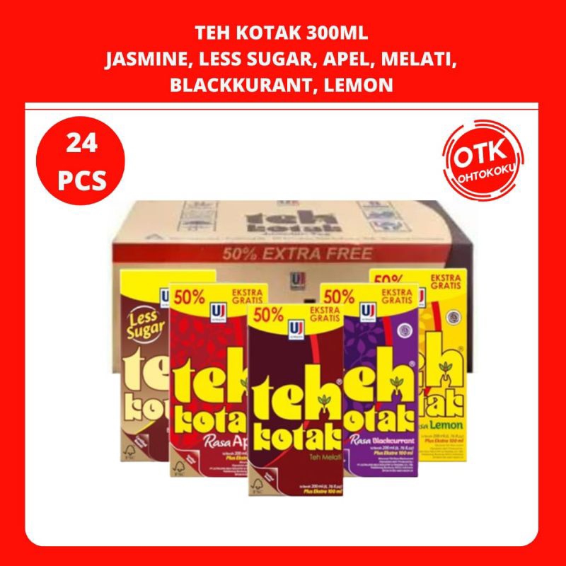 ULTRA TEH KOTAK 300 ml - 1 Dus