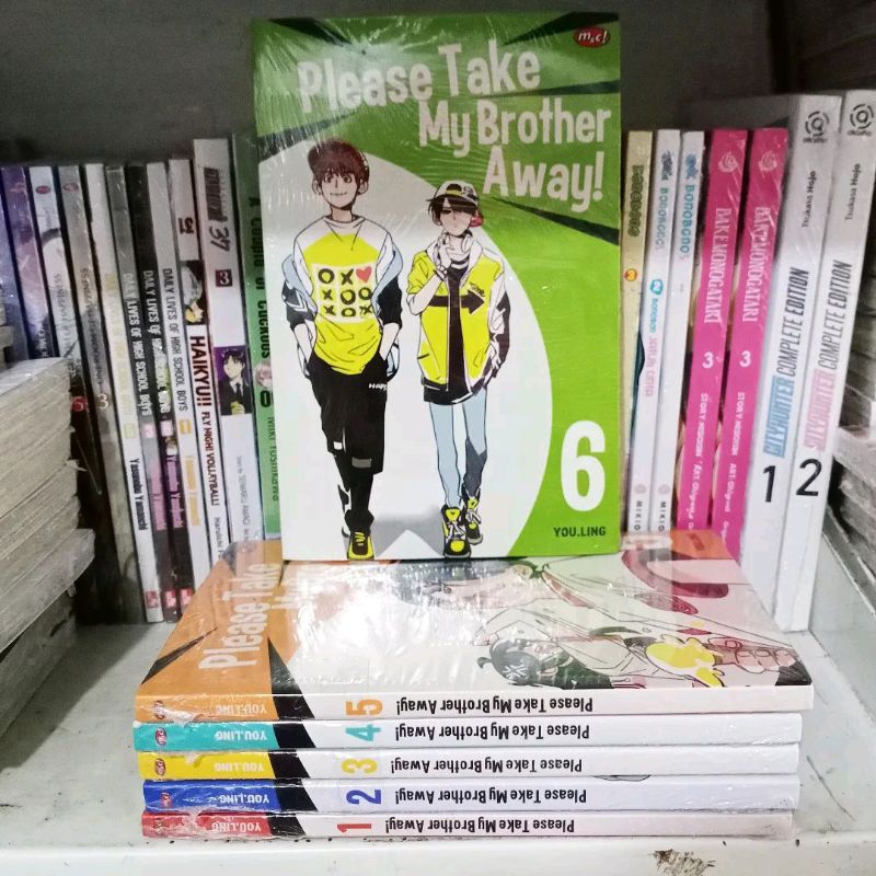 komik Please Take My Brother Away vol 1-6 OG
