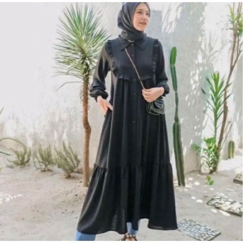 GAMIS CRINKLE AIRFLOW//FASHION MUSLIMAH MASA KINI