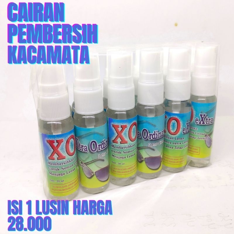 Cairan Pembersih Kacamata Per Box 1 Lusin 30ml