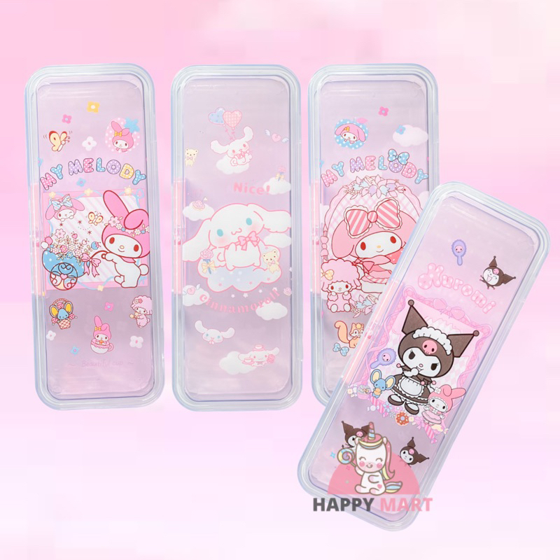 

Kotak pensil KODE MIKA sanrio kuromi / melody / cinamonroll