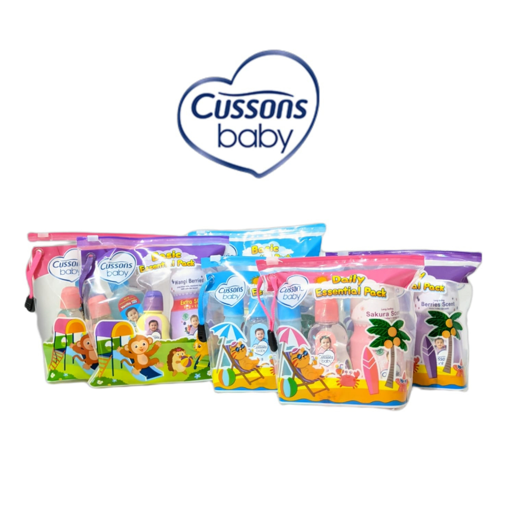 Cussons Baby Daily Dan Essential Pack - Paket Sabun Bayi