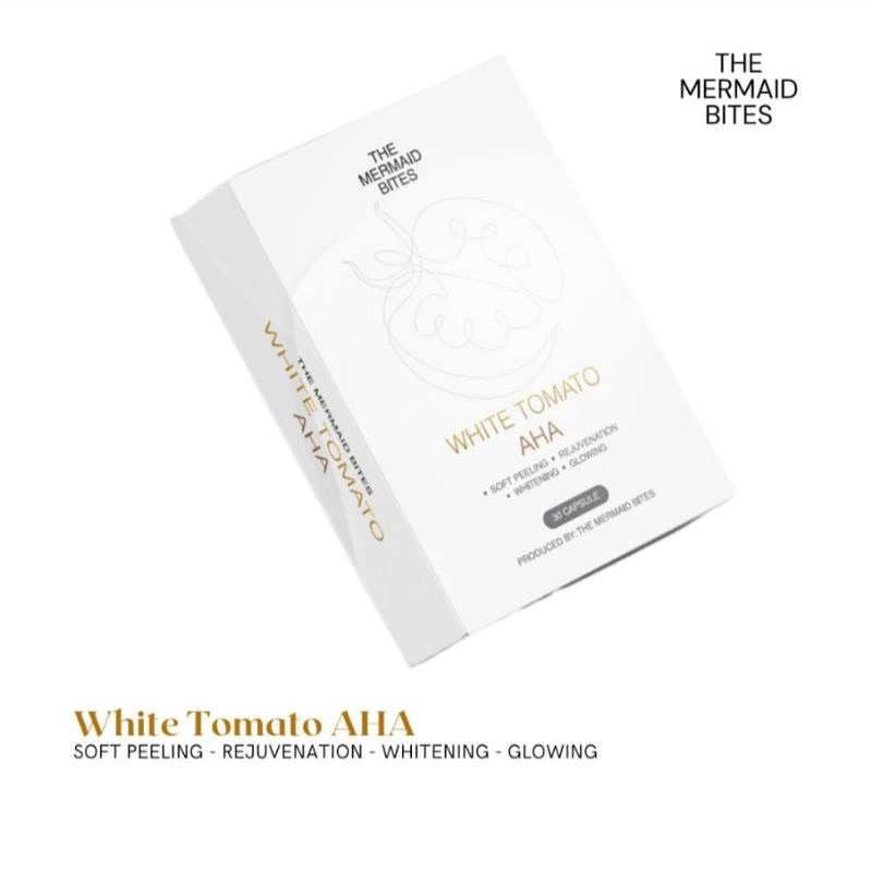 AHA White Tomato AHA The Mermaid Bites Soft Peeling Rejuvenate