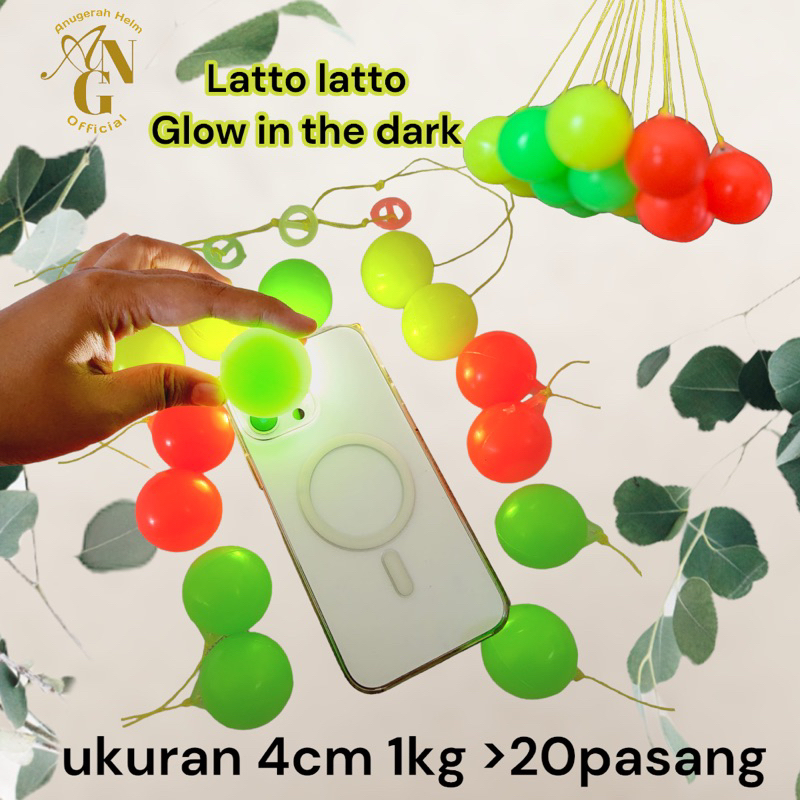 Latto latto glow in the dark katto Original mainan jadul mainan viral