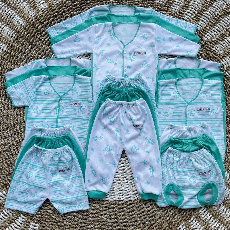 PROMO 7.7 18 Pcs Baju Bayi Celana Bayi Setelan Bayi Baju Bayi Newborn Baju Bayi Baru Lahir Atasan Bayi Baju Bayi Murah Baju Bayi Lucu Baju Bayi Serian Tosca DNW BABY