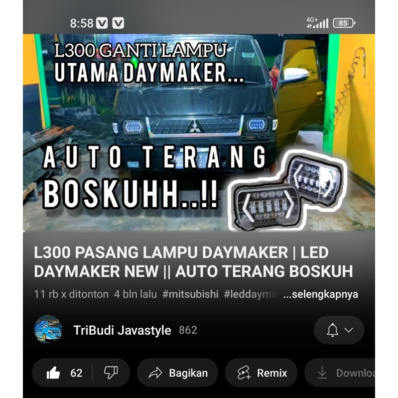 DAYMAKER L300 set relay tinggal pasang