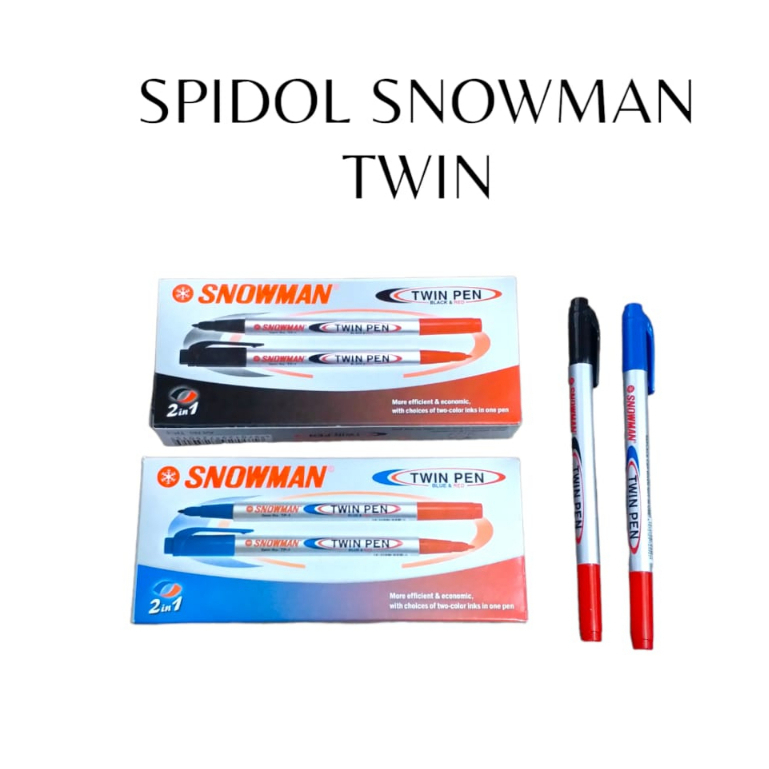 

Spidol Twin Snowman