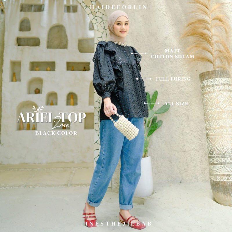 Ariel Top Zara - Haideeorlin - Black