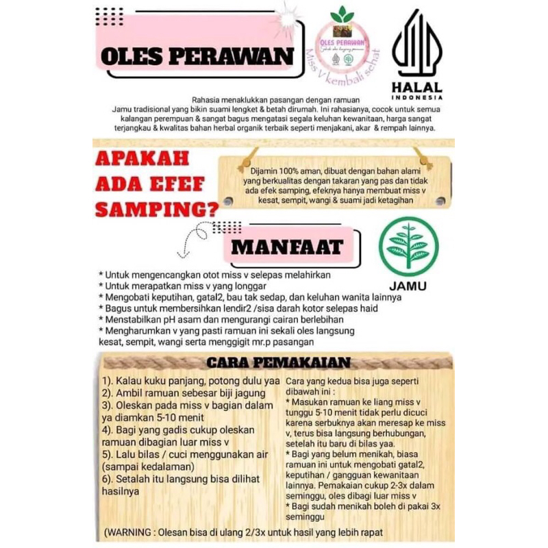miss V oles perawan