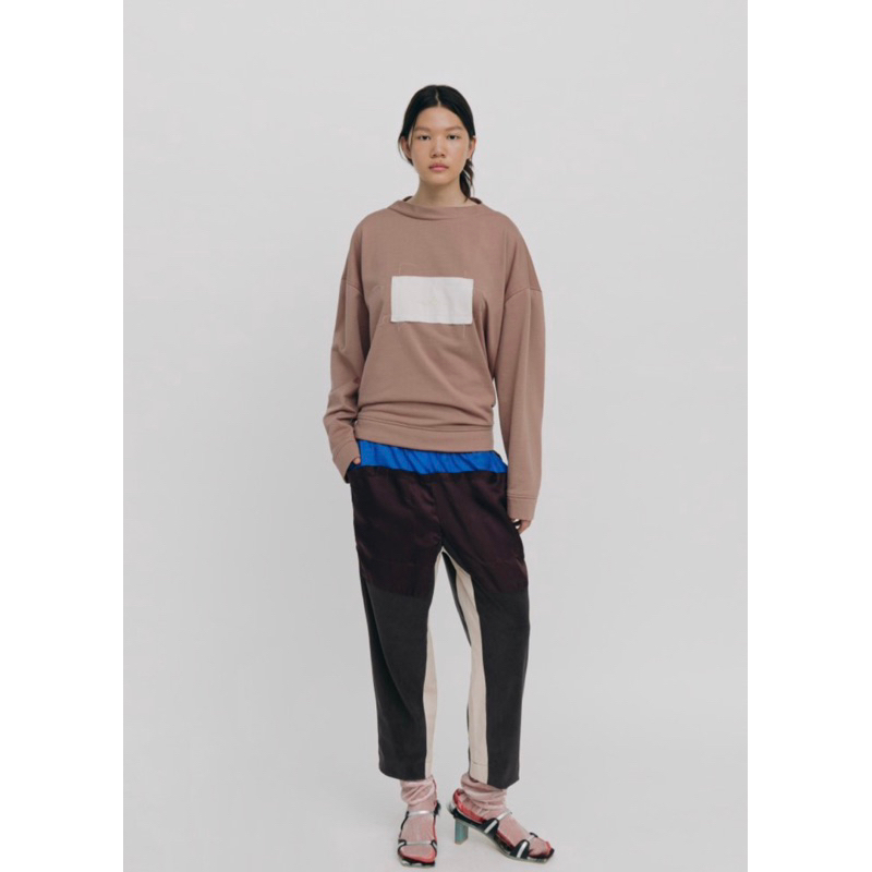 TANGAN Whim Official Crewneck Brown Sweatshirt