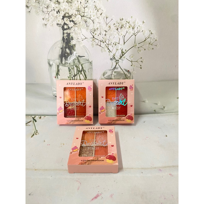 Anylady Eat Dessert First Eyeshadow 4 Colors Pallete