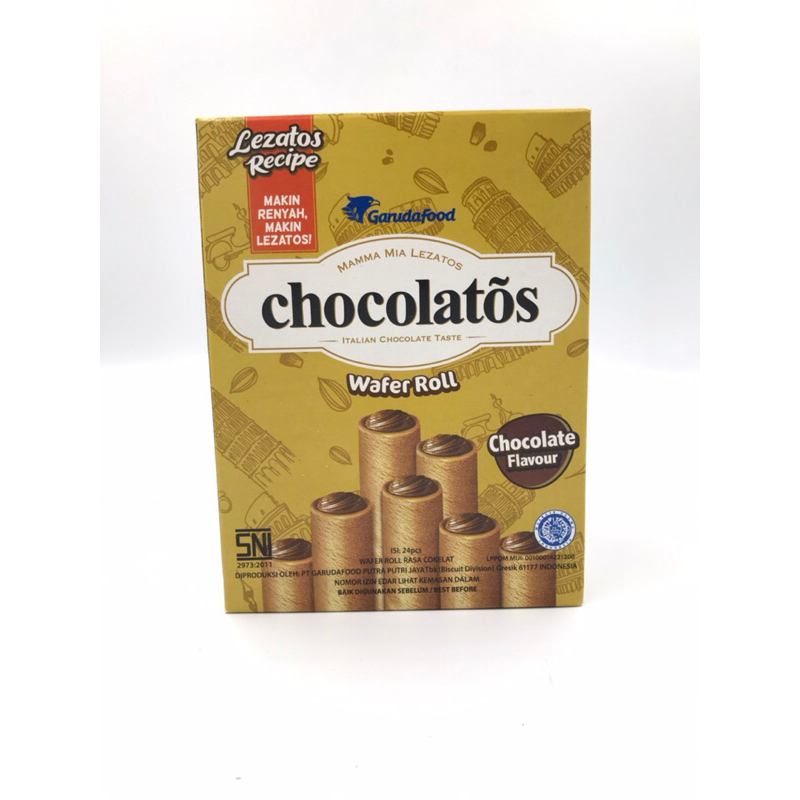 

Chocolatos Wafer Roll isi 24pcs