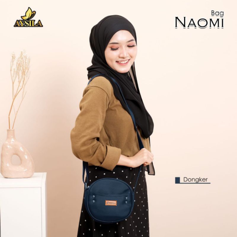 TAS SLEMPANG NAOMI BULAT BUNDER LINGKARAN BY AYSILA