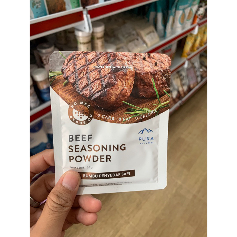 

pura seasoning beef sachet 20gr