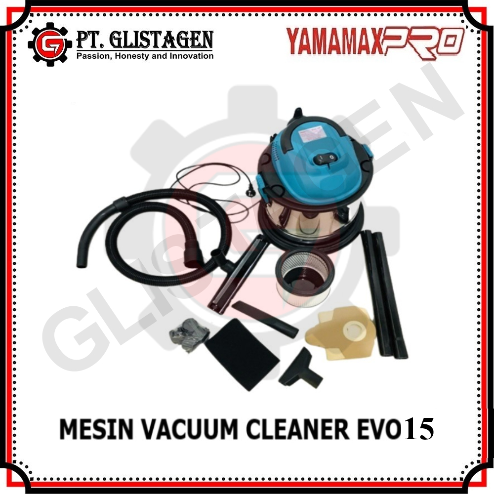 Yamamax Pro EVO-15L 3in1 Vacum Cleaner YAMAMAX EVO-15Liter 3 in 1 ( Basah, Kering, Tiup )