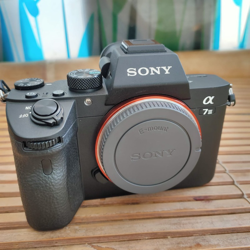 sony a7 mark iii + lensa FE 24-240MM