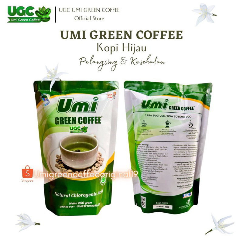 UGC Umi Green Coffee 4 Bungkus