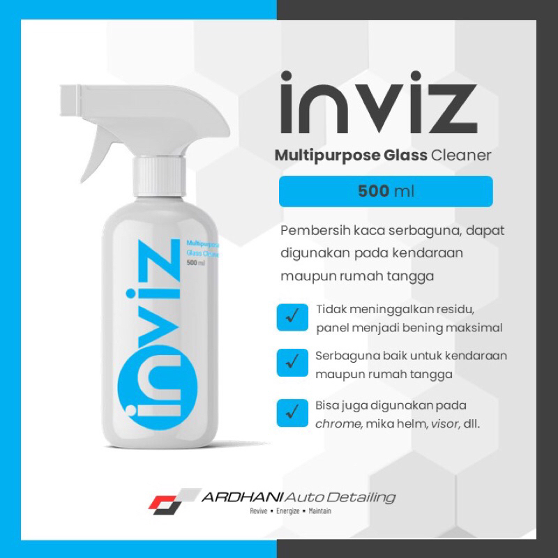 INVIZ 500 ml Pembersih Kaca Serbaguna