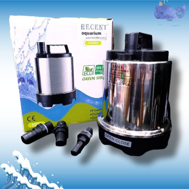 PROMO POMPA KOLAM SUBMERSIBLE PUMP RECENT AA 3200