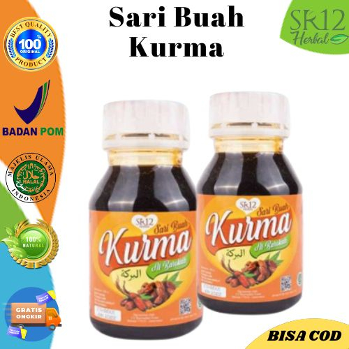 

Sari Kurma SR12 / Sari Buah Kurma Al Barokah SR12 Herbal / sr12 / Membantu melancarkan pencernaan / Meningkatkan stamina tubuh / Membantu mengatasi dan mencegah anemia / Membantu metabolisme anak / Aman untuk penderita diabetes / Sebagai antioksidan alami