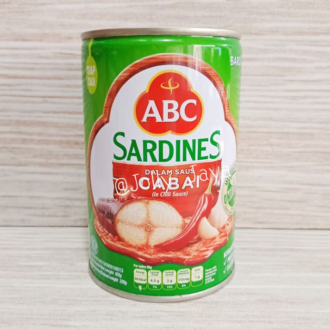 

Abc Sarden Saus Cabai 425 gr