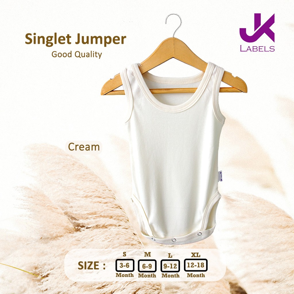 JK Singlet Jumper Anak Warna 3-18 Bulan / Singlet Jumper Anak