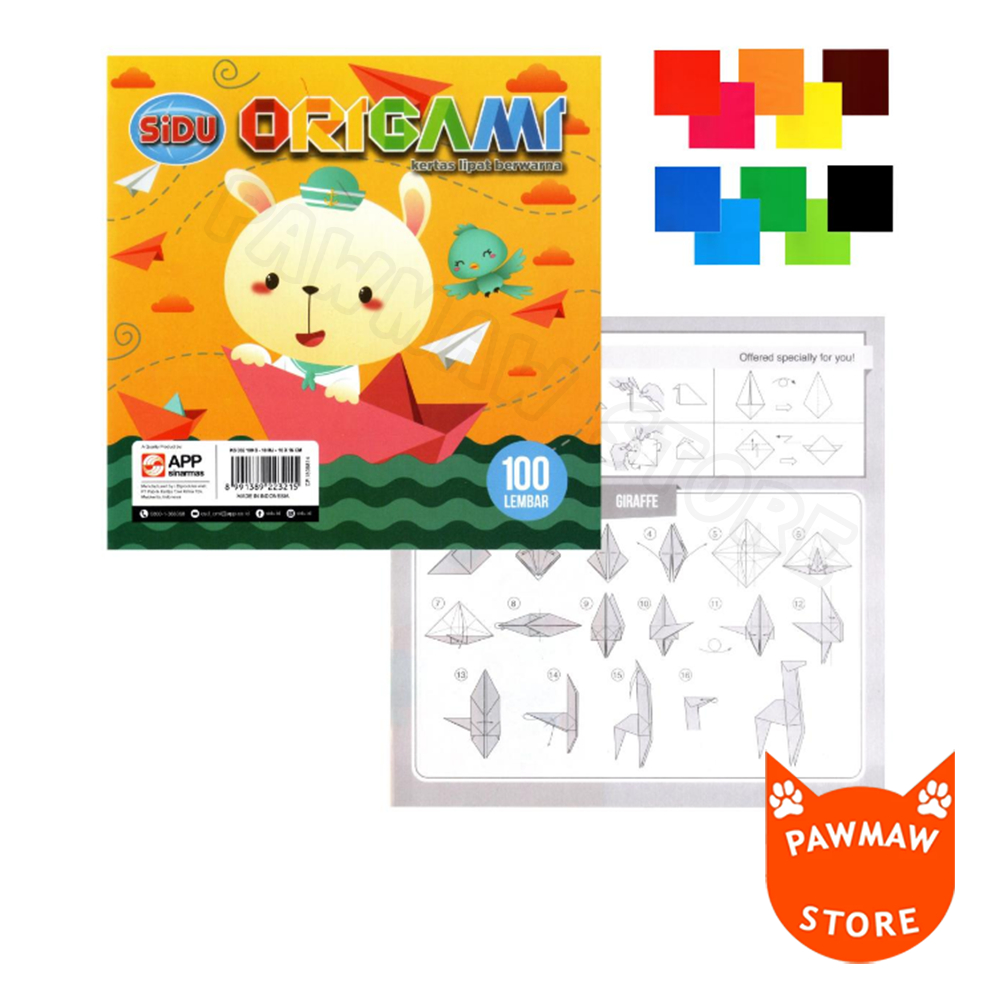 

Kertas Origami Sidu ( SET )