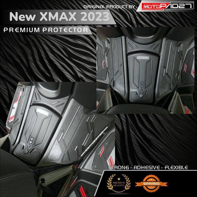 Motopad27 Stiker Rubber Tankpad XMAX NEW 2023 Deckpad XMAX NEW 2023 Bahan Karet Premium