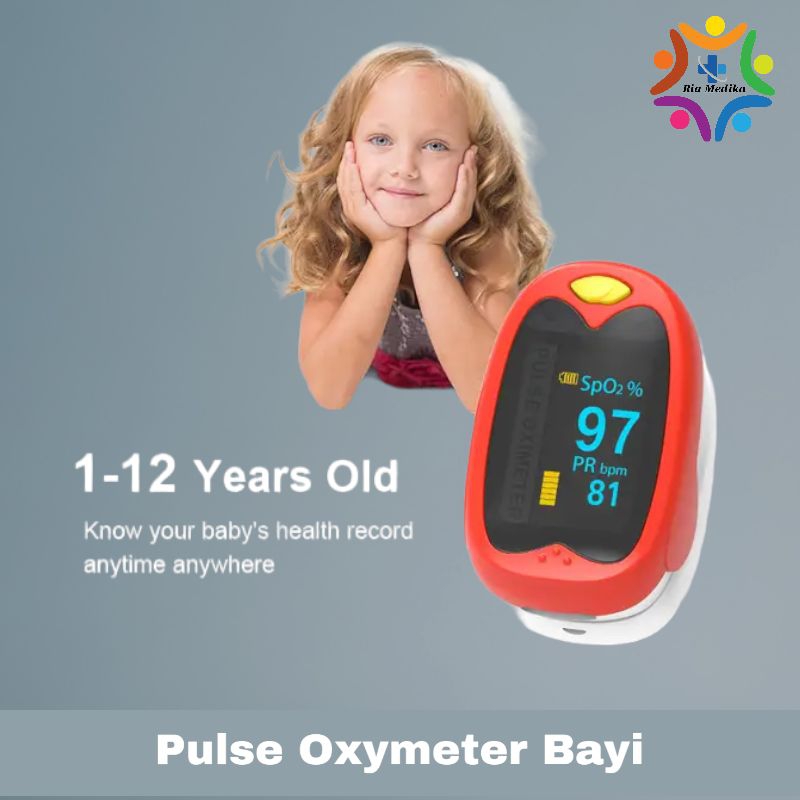 Pulse Oxymeter  Bayi  Pulse Oksimeter Anak Saturasi Oksigen Tubuh Bayi